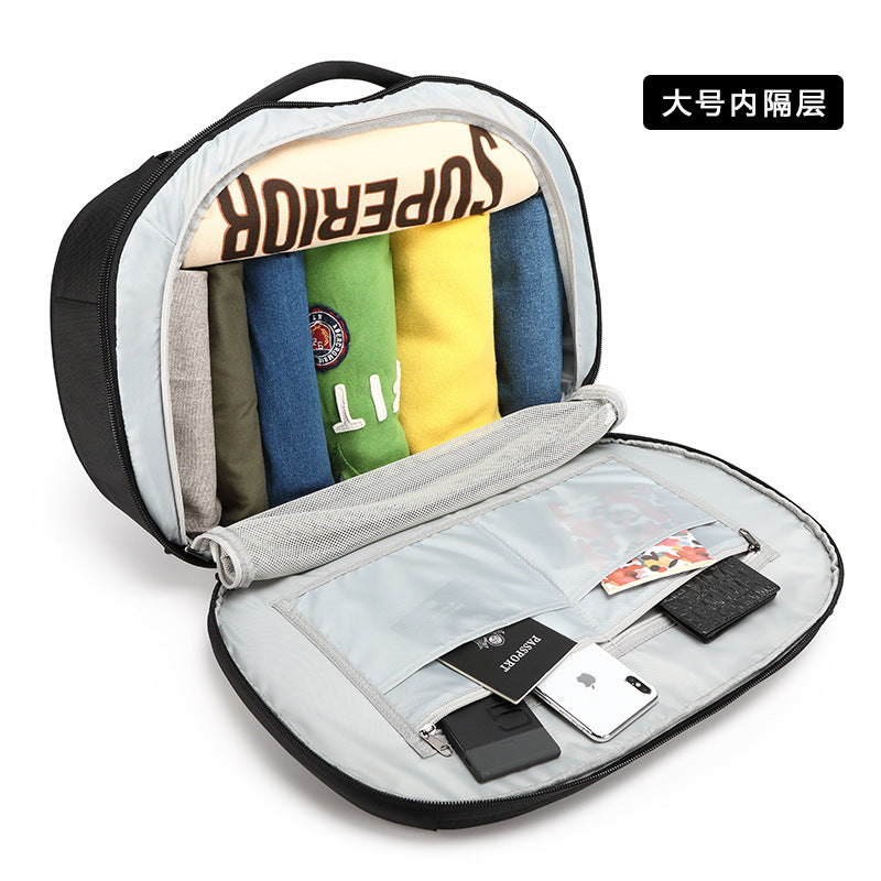 ozuko new travel backpack trendy business computer bag outdoor multifunctional simple men's backpack