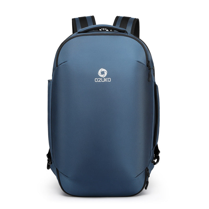 ozuko new travel backpack trendy business computer bag outdoor multifunctional simple men's backpack