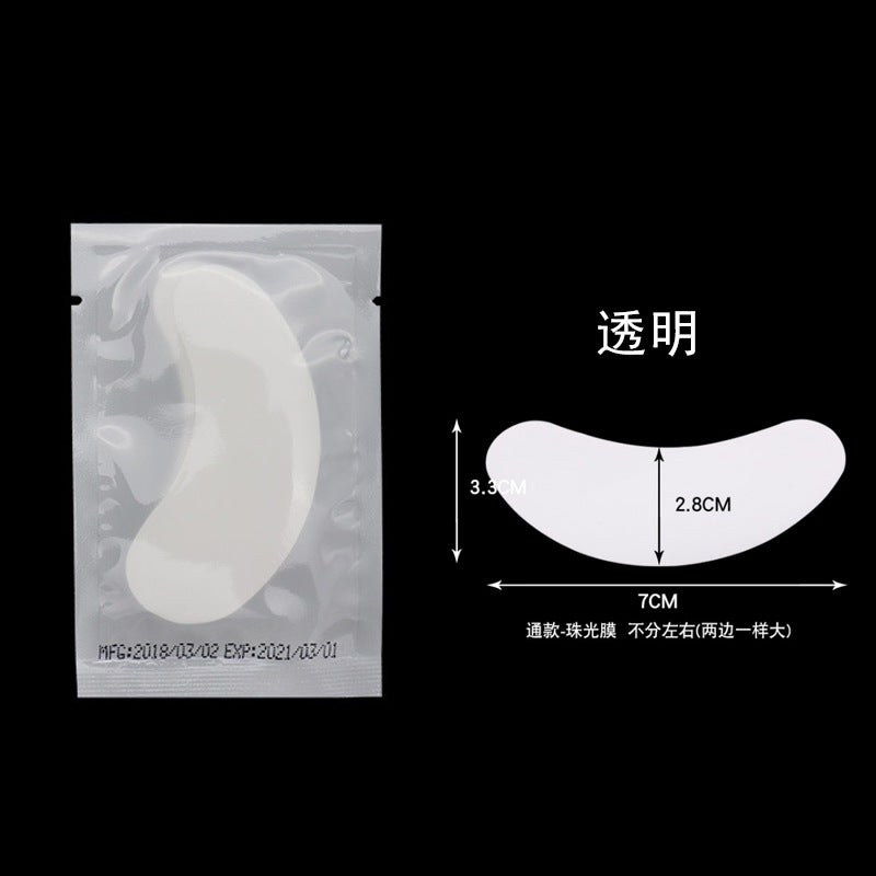 Eyelash grafting eye patch wholesale thin transparent eye patch moisturizing hydrogel eyelash transplant isolation eye patch paper