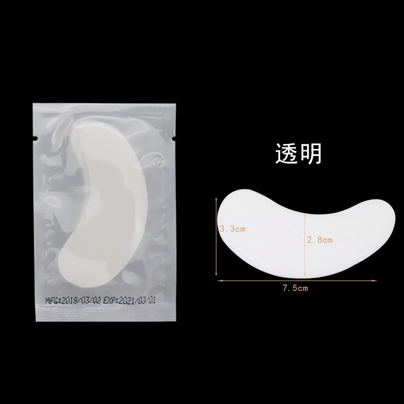 Eyelash grafting eye patch wholesale thin transparent eye patch moisturizing hydrogel eyelash transplant isolation eye patch paper