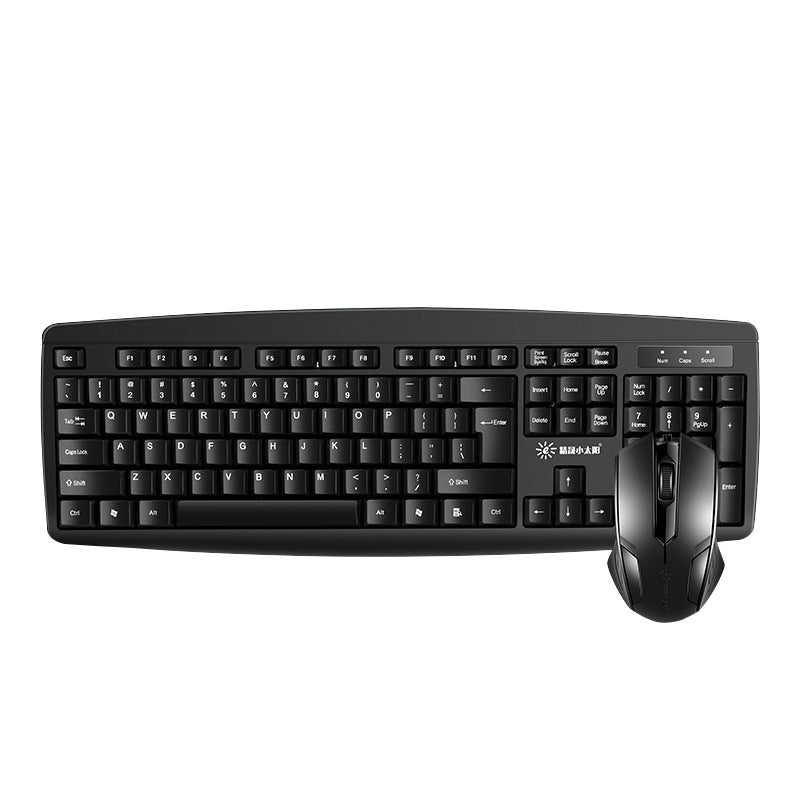 Jingsheng Little Sun T13 Mouse Keyboard Desktop Laptop Wired Mute Business Office Mouse Key Set