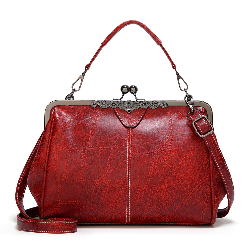 Factory ready-made women's bags 2023 new women's handbags fashion crossbody clip bag European and American Spanish women's bags trendy