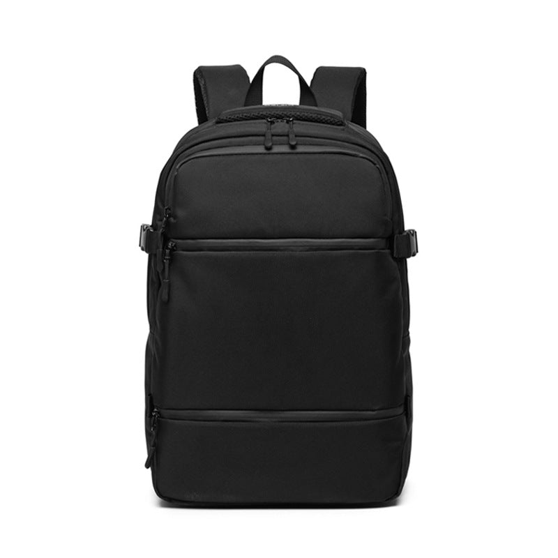 Ozuko new backpack men's business computer bag Korean style casual middle school student bag travel waterproof backpack