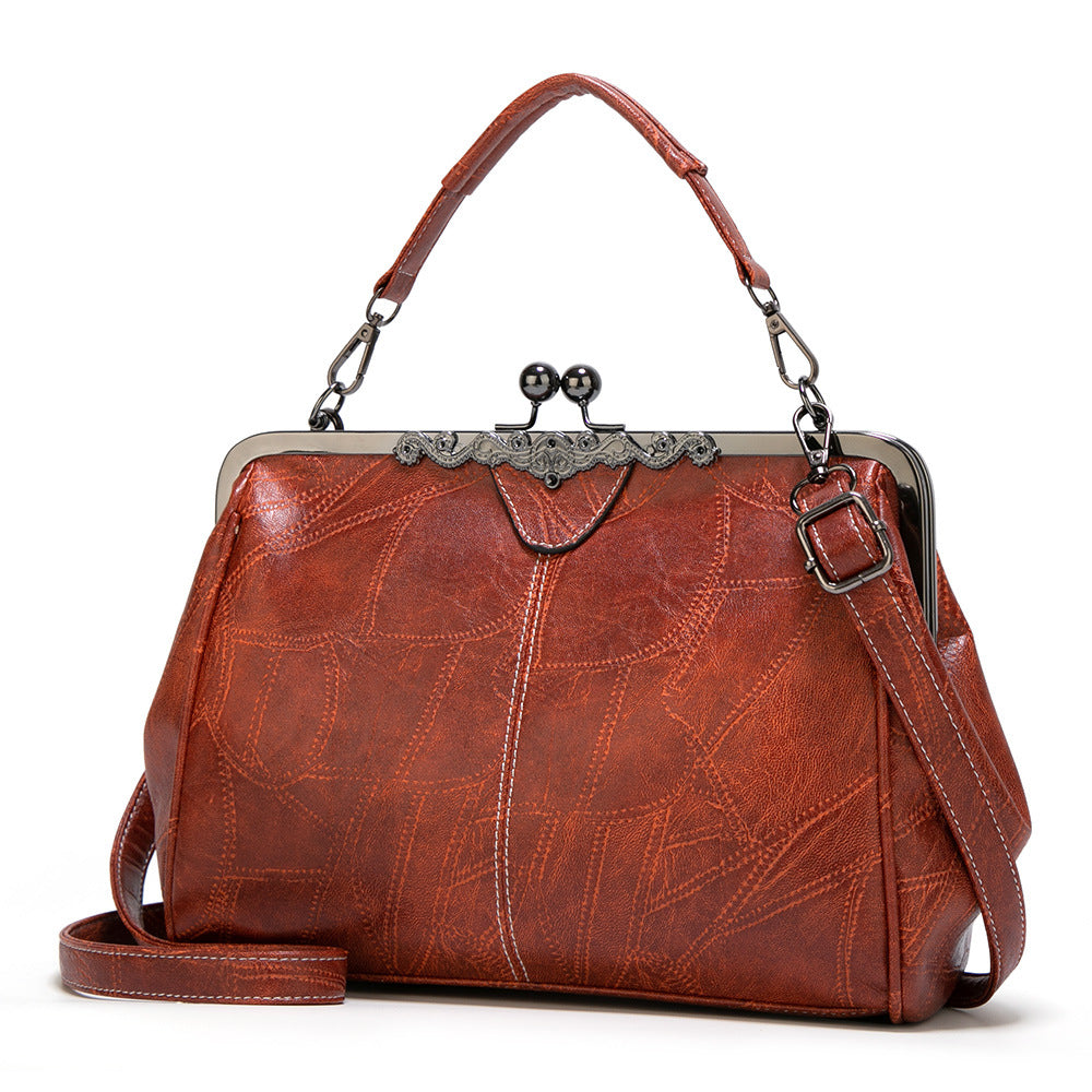 Factory ready-made women's bags 2023 new women's handbags fashion crossbody clip bag European and American Spanish women's bags trendy