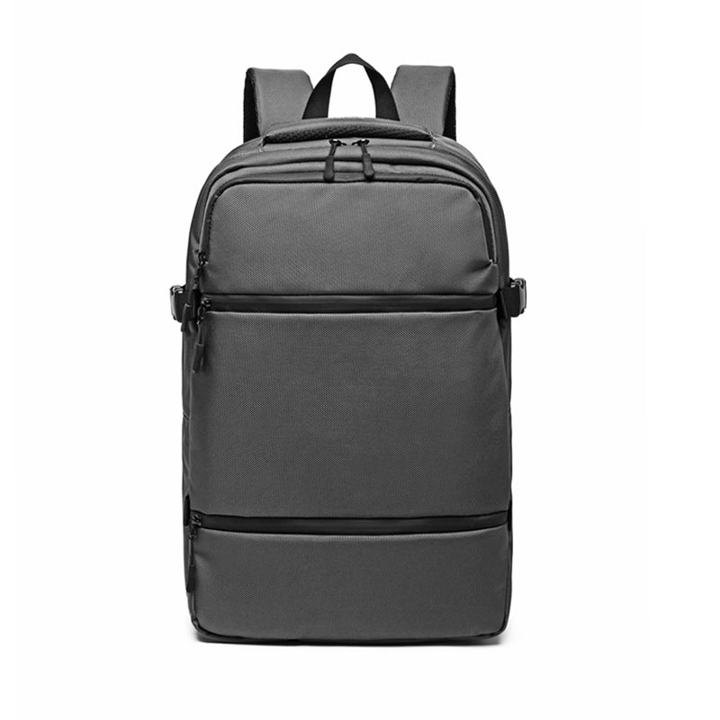 Ozuko new backpack men's business computer bag Korean style casual middle school student bag travel waterproof backpack
