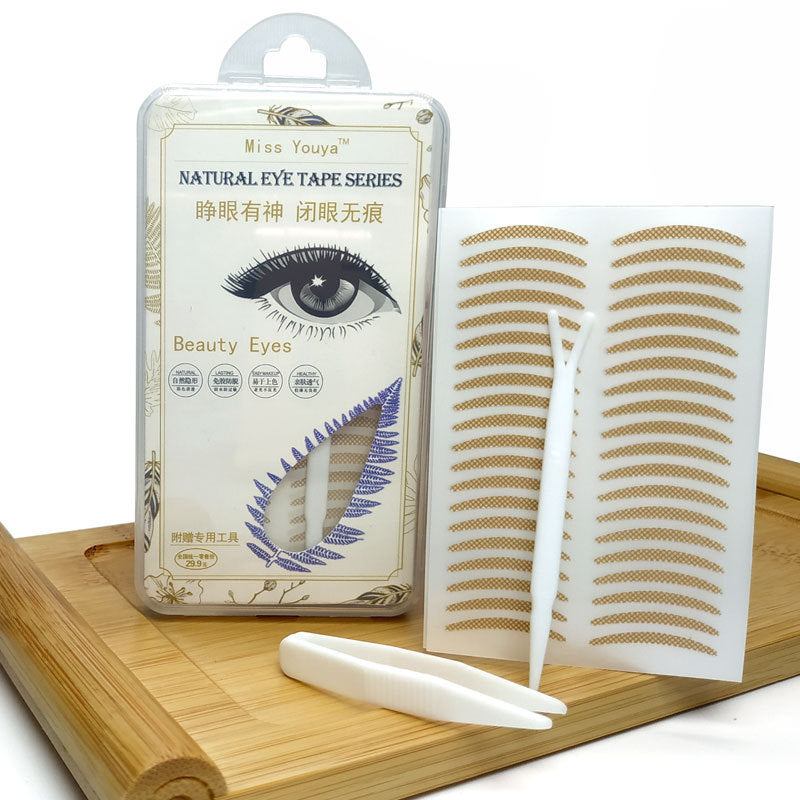 Miss Youya Lace Mesh Double Eyelid Sticker Glue-free Natural Invisible Eyelid Sticker Crescent Spot Can Be Customized