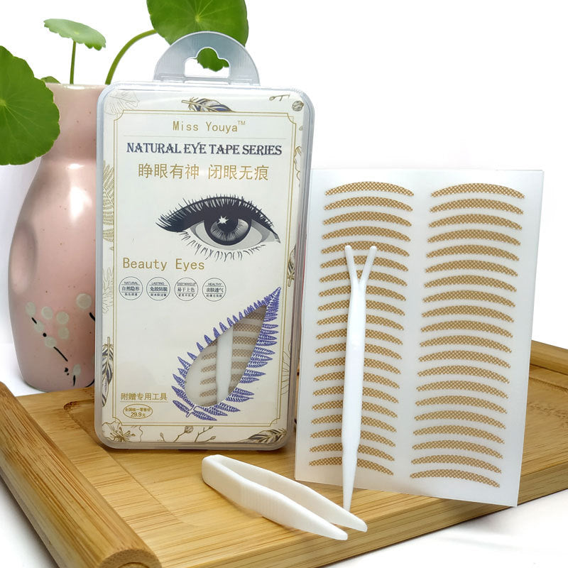 Miss Youya Lace Mesh Double Eyelid Sticker Glue-free Natural Invisible Eyelid Sticker Crescent Spot Can Be Customized