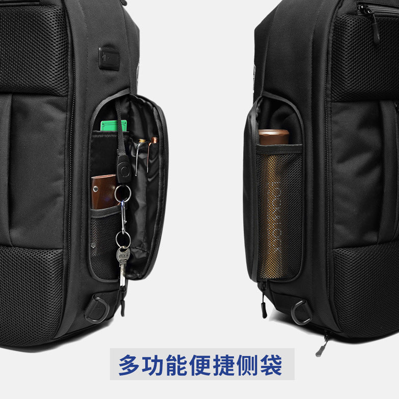 2021 New Men's Backpack Large Capacity Student Bag Multifunctional Backpack Men's Business Computer Backpack