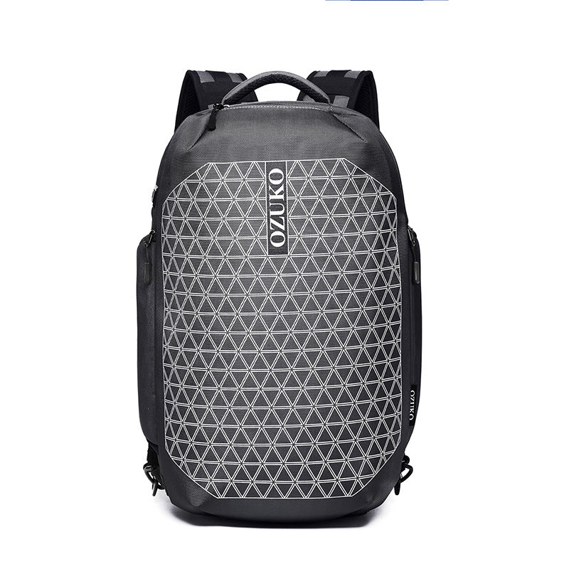 2021 New Men's Backpack Large Capacity Student Bag Multifunctional Backpack Men's Business Computer Backpack
