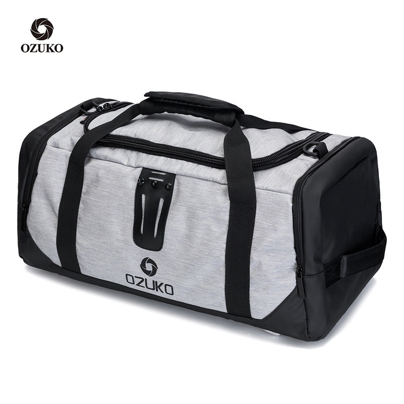 ozuko new business trip bag cross-border waterproof travel backpack outdoor portable fitness yoga sports bag