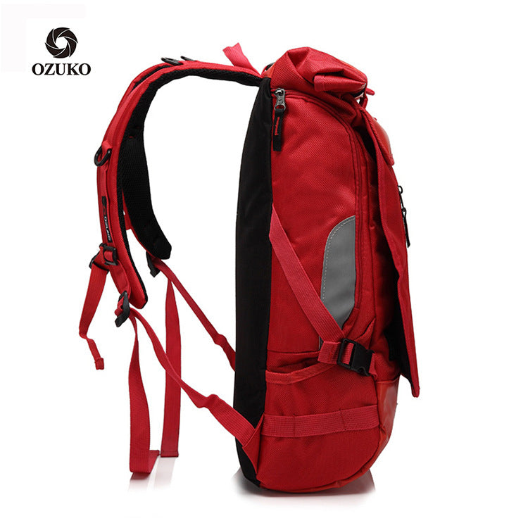 Trendy brand schoolbag college student business Oxford cloth computer backpack men's casual men's backpack backpack