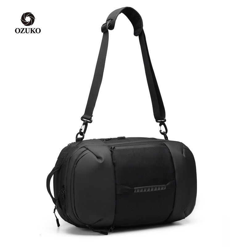 ozuko foreign trade backpack handbag multifunctional waterproof travel backpack men's 2020 new outdoor bag