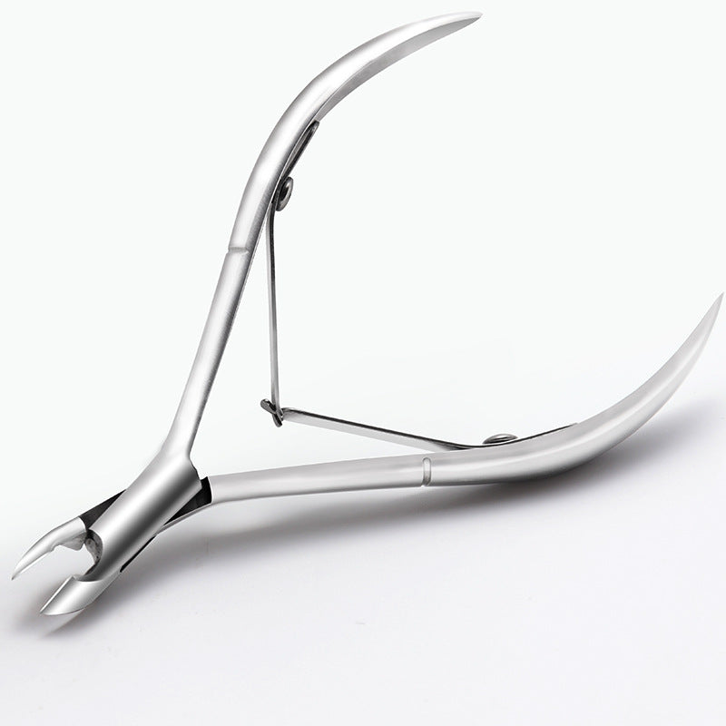 Full mirror light high-end dead skin scissors manicure tools stainless steel core pliers to remove dead skin barbs beauty scissors wholesale