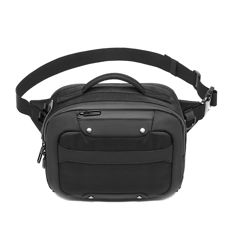 Ozuko's new large-capacity waist bag men's outdoor multi-functional camouflage chest bag tactical storage men's crossbody bag