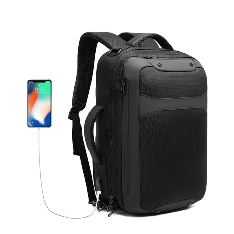 ozuko new backpack men's multi-functional business backpack student single shoulder fashion laptop backpack