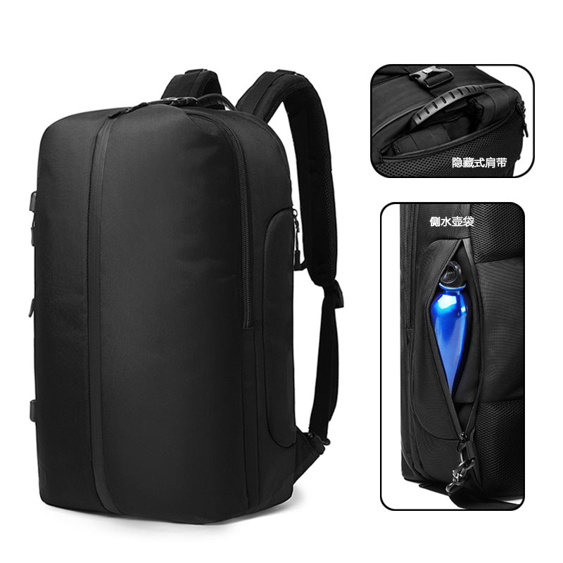 ozuko men's business travel backpack sports backpack men's 2021 new business casual computer bag