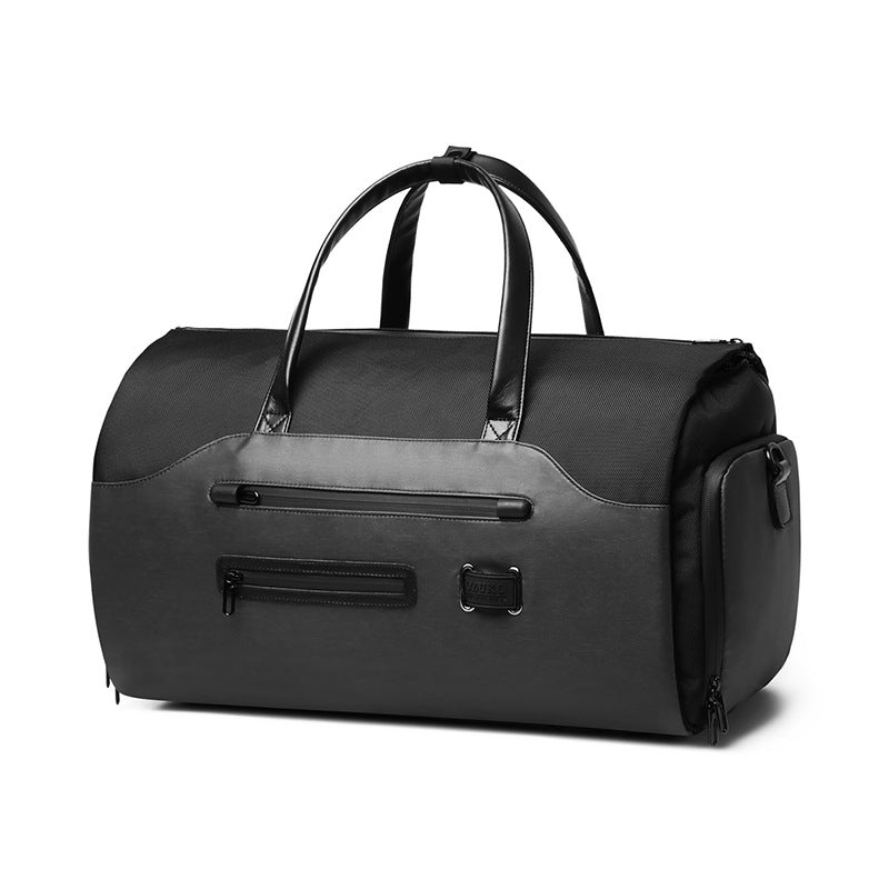 Foldable travel bag men's short-distance travel shoulder handbag outdoor waterproof multi-functional suit fitness bag