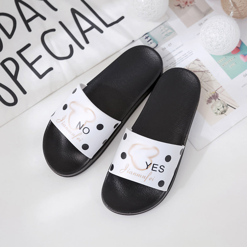 2022 Cartoon Pig Indoor and Outdoor Sandals and Slippers Women's Japanese Version Flat Non-slip Soft Bottom Bathroom Ladies Cute Flip Flops