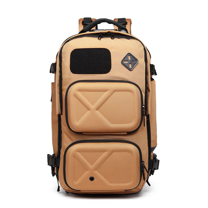 Ozuko outdoor backpack men's multifunctional short-distance travel bag large capacity waterproof men's backpack