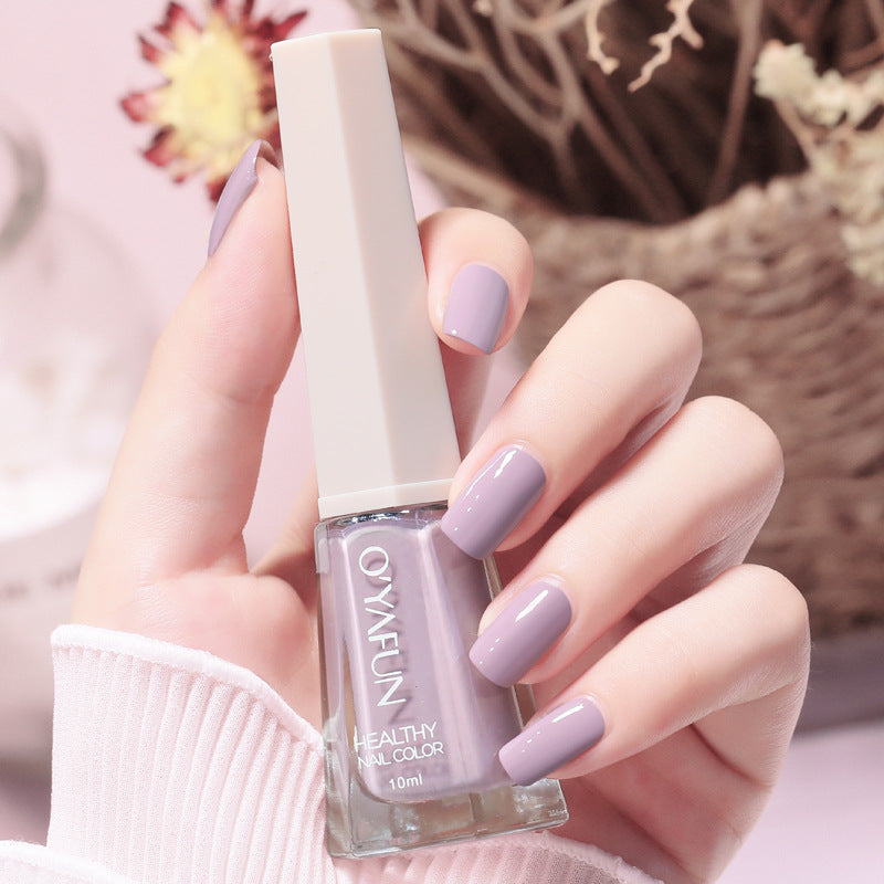 OYAFUN/OUYAFUN new no-bake nail polish, long-lasting, non-fading, non-peelable, quick-drying bright oil nail polish