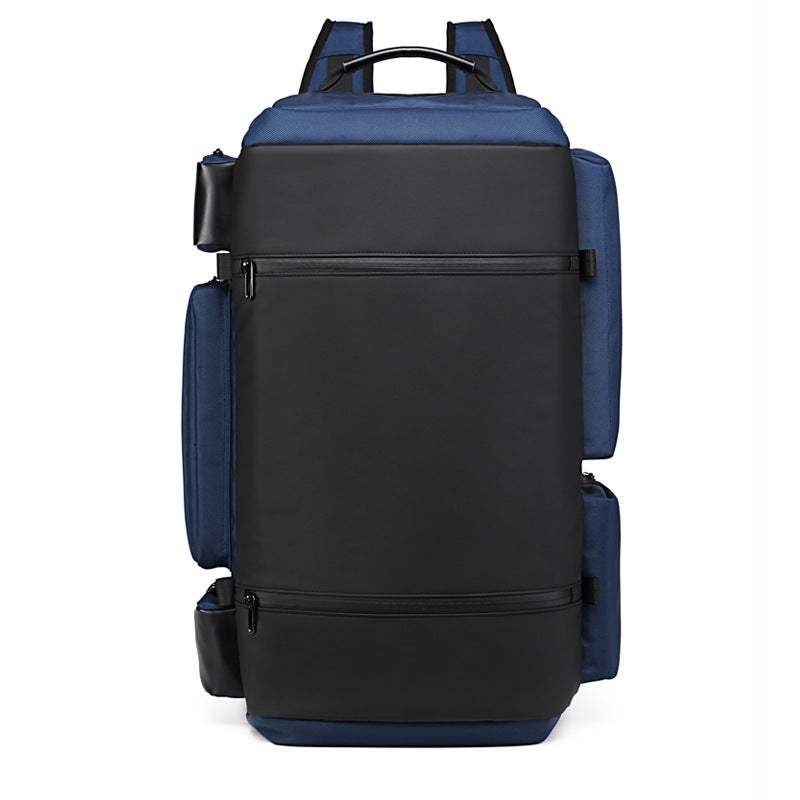 ozuko outdoor men's backpack portable multi-functional computer travel bag outdoor sports large capacity backpack