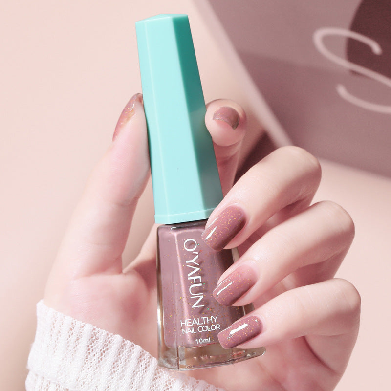 OYAFUN/OUYAFUN new no-bake nail polish, long-lasting, non-fading, non-peelable, quick-drying bright oil nail polish