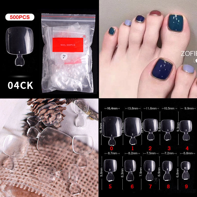 Cross-border nail manicure French style full patch half patch fake nail patch handmade wear manicure factory wholesale
