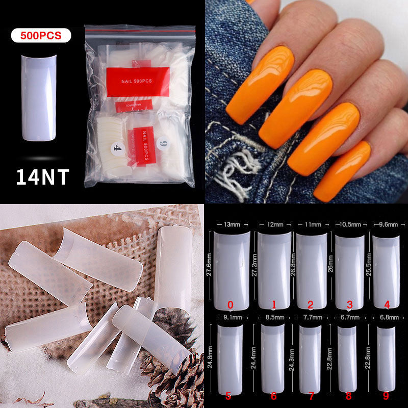 Cross-border nail manicure French style full patch half patch fake nail patch handmade wear manicure factory wholesale