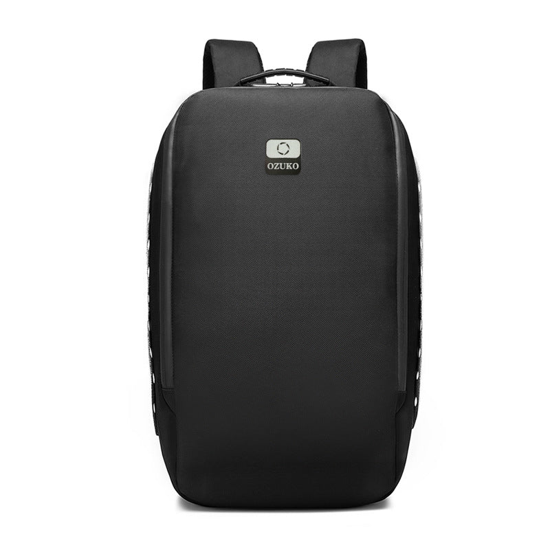 ozuko new business computer bag usb waterproof anti-theft men's backpack outdoor leisure student school bag