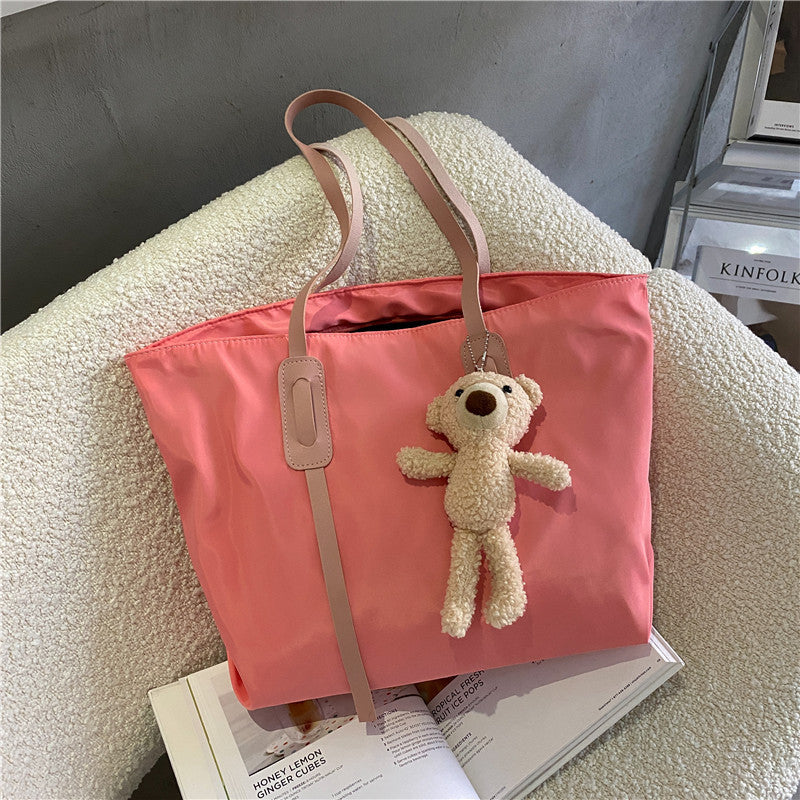 Bags Women's Large Capacity Bag 2020 New Trendy Internet Celebrity Tote Bag Niche Design Shopping Bag Bag Single Shoulder Large Bag Trendy
