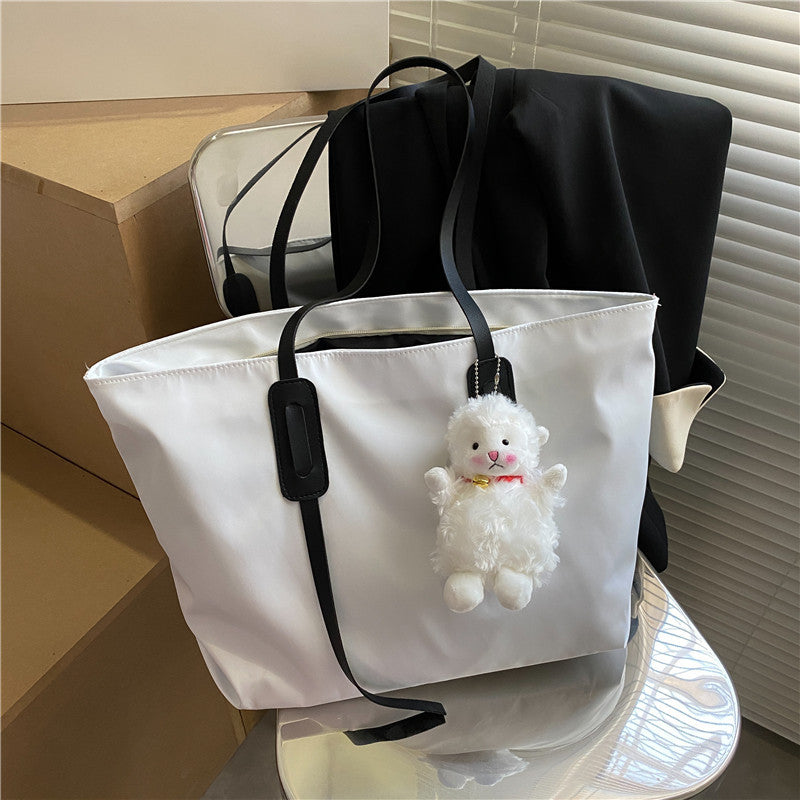 Bags Women's Large Capacity Bag 2020 New Trendy Internet Celebrity Tote Bag Niche Design Shopping Bag Bag Single Shoulder Large Bag Trendy