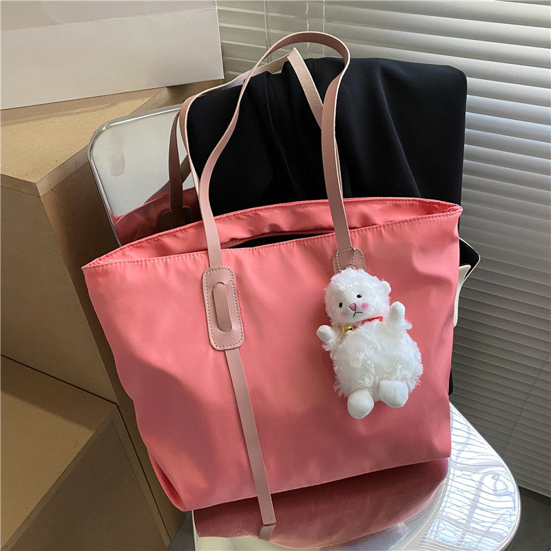 Bags Women's Large Capacity Bag 2020 New Trendy Internet Celebrity Tote Bag Niche Design Shopping Bag Bag Single Shoulder Large Bag Trendy