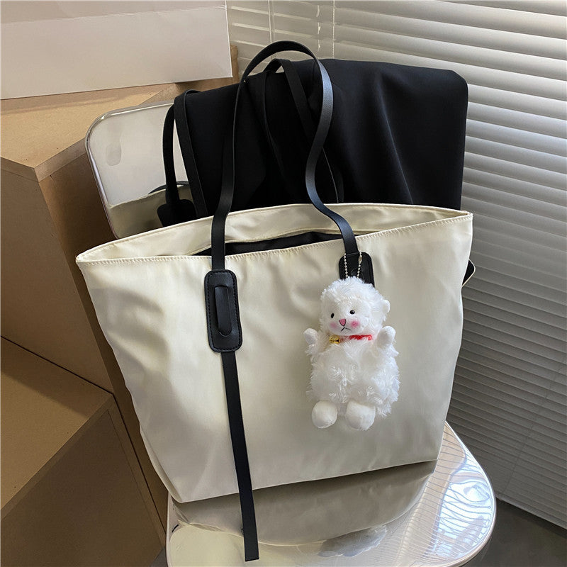 Bags Women's Large Capacity Bag 2020 New Trendy Internet Celebrity Tote Bag Niche Design Shopping Bag Bag Single Shoulder Large Bag Trendy