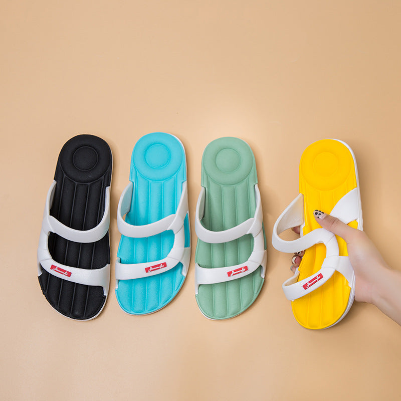 Slippers women's summer fashion outer wear Korean style personality outdoor trend 2022 new sandals beach flip flops wholesale