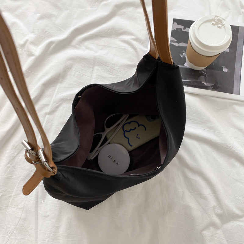 Bags for Women 2021 Autumn and Winter New Korean Style Versatile Women's Shoulder Tote Bag Large Capacity Canvas Handbag