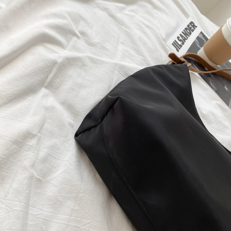 Bags for Women 2021 Autumn and Winter New Korean Style Versatile Women's Shoulder Tote Bag Large Capacity Canvas Handbag