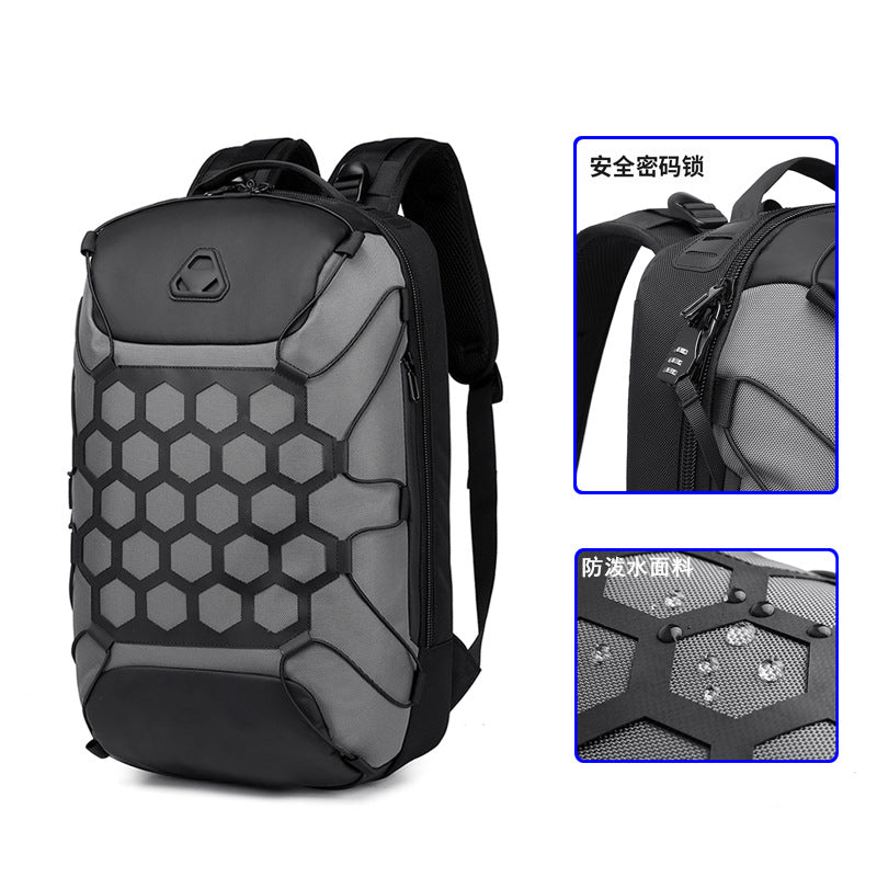 2021 New Backpack Korean Version Oxford Cloth Men's Backpack Computer Bag Student Leisure Travel Business Backpack