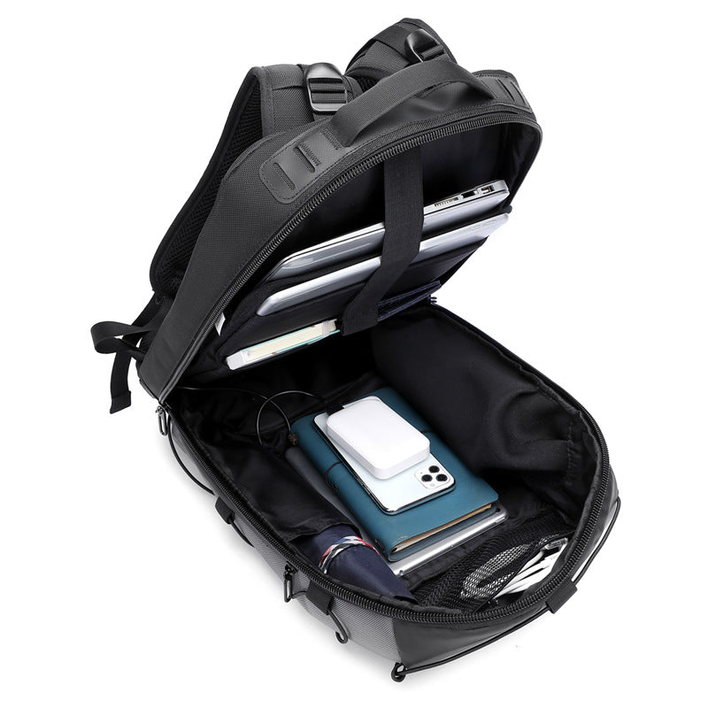 2021 New Backpack Korean Version Oxford Cloth Men's Backpack Computer Bag Student Leisure Travel Business Backpack