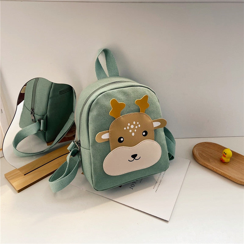 Children's Bags 2021 New Cartoon Boy Backpack Cartoon Cute Girl Backpack Baby Kindergarten School Bag