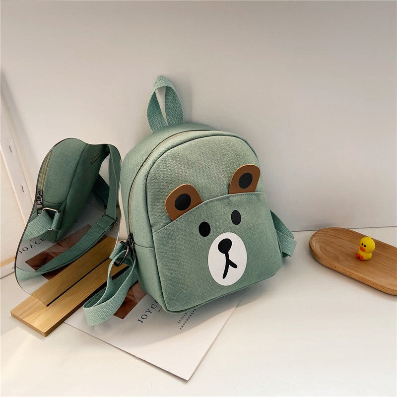 Children's Bags 2021 New Cartoon Boy Backpack Cartoon Cute Girl Backpack Baby Kindergarten School Bag