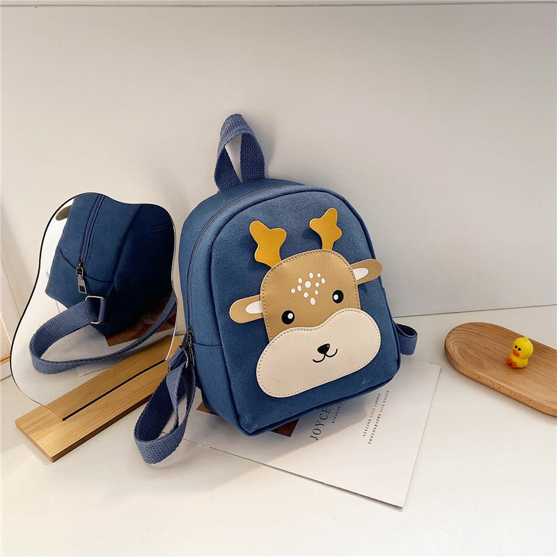 Children's Bags 2021 New Cartoon Boy Backpack Cartoon Cute Girl Backpack Baby Kindergarten School Bag