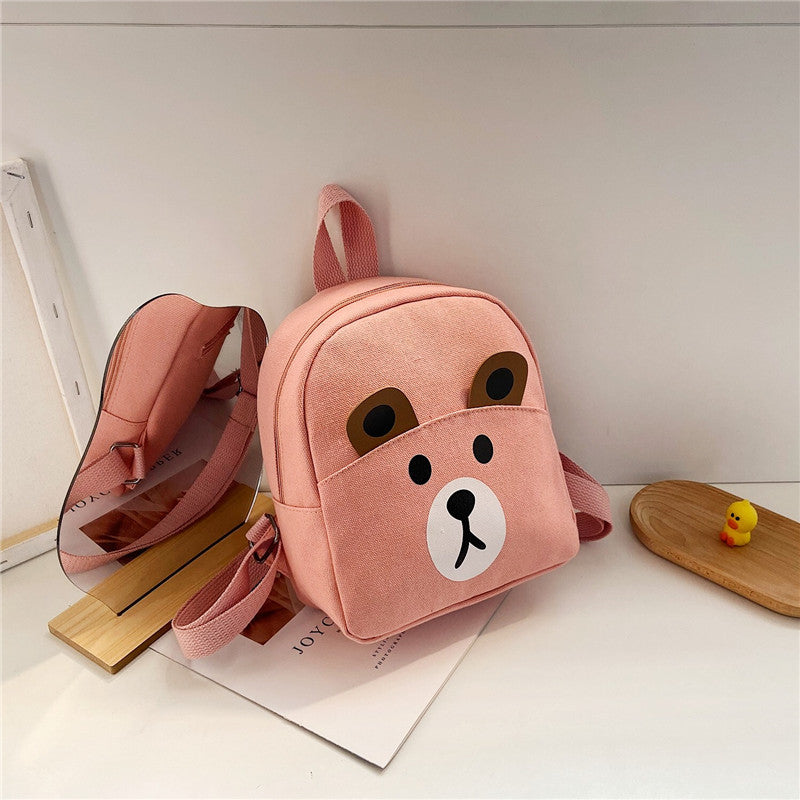 Children's Bags 2021 New Cartoon Boy Backpack Cartoon Cute Girl Backpack Baby Kindergarten School Bag
