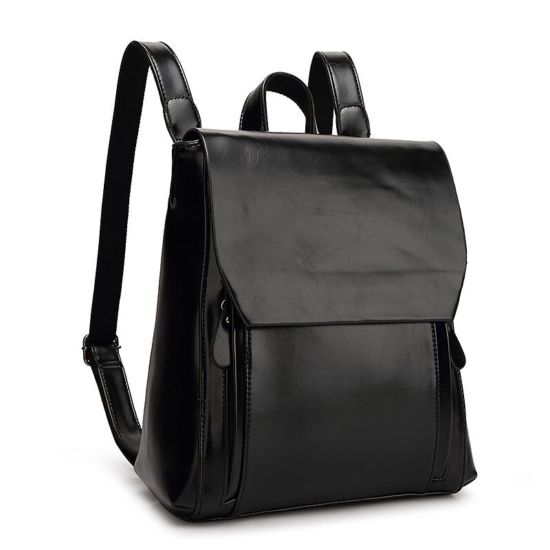 2023 new pu backpack women's bag Korean version trendy fashion casual easy-to-wear backpack women's bag wholesale dropshipping