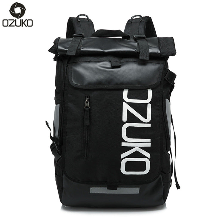 Trendy brand schoolbag college student business Oxford cloth computer backpack men's casual men's backpack backpack