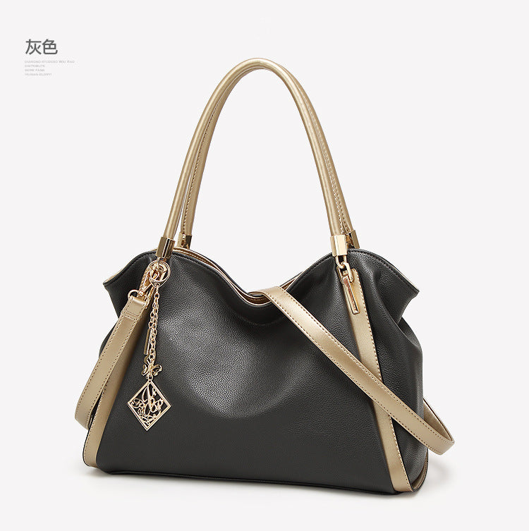 2023 New Women's Bags European and American Fashion Crossbody Tote Bag Large Capacity Trendy Shoulder Handbag Large Bag Wholesale