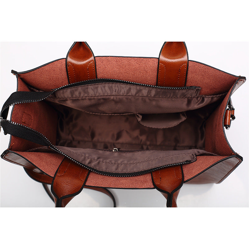 Foreign trade women's bags new 2023 women's handbags European and American women's fashion tote bags trendy armpit shoulder bags