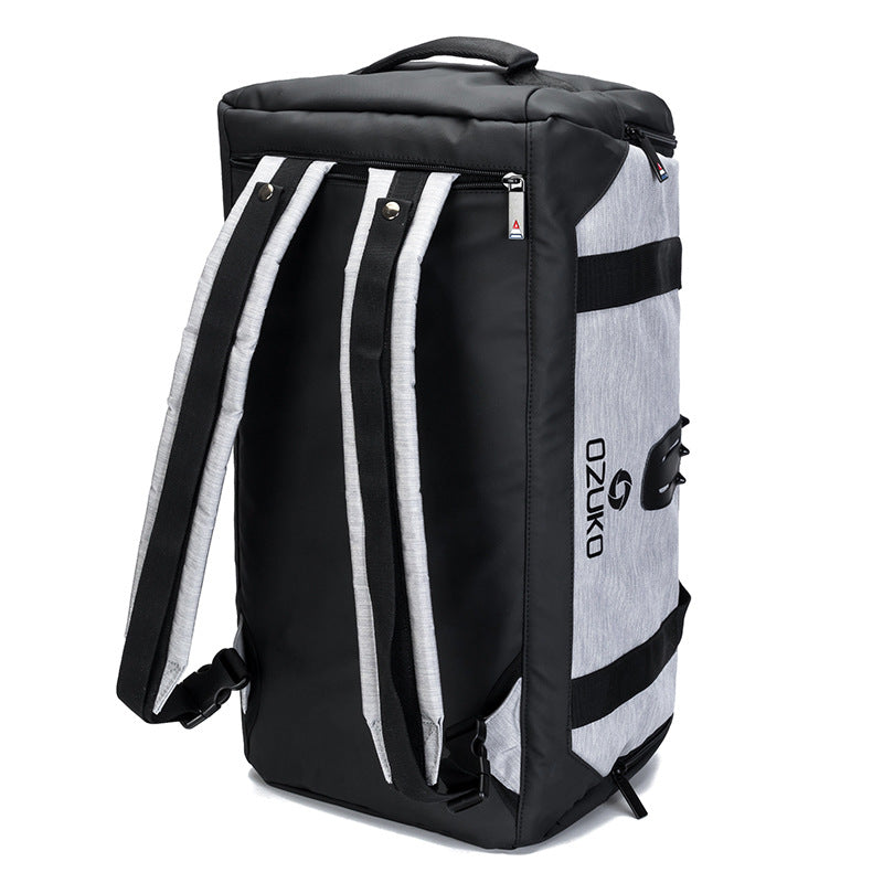 ozuko new business trip bag cross-border waterproof travel backpack outdoor portable fitness yoga sports bag