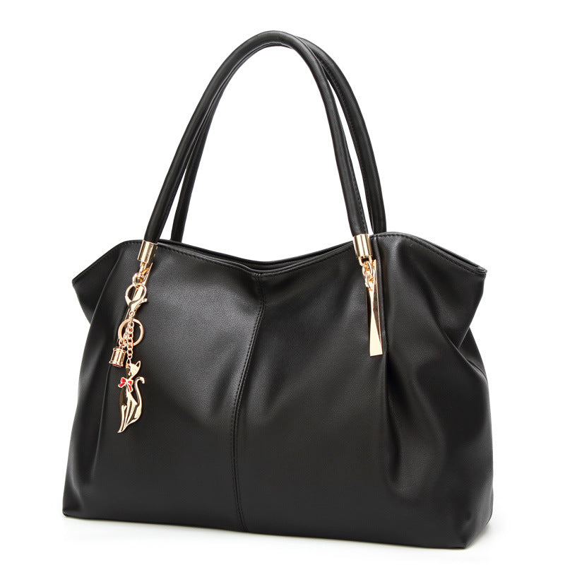 Factory direct supply of 2023 new women's leather bags, elegant, lightweight, large-capacity tote bags, women's bags