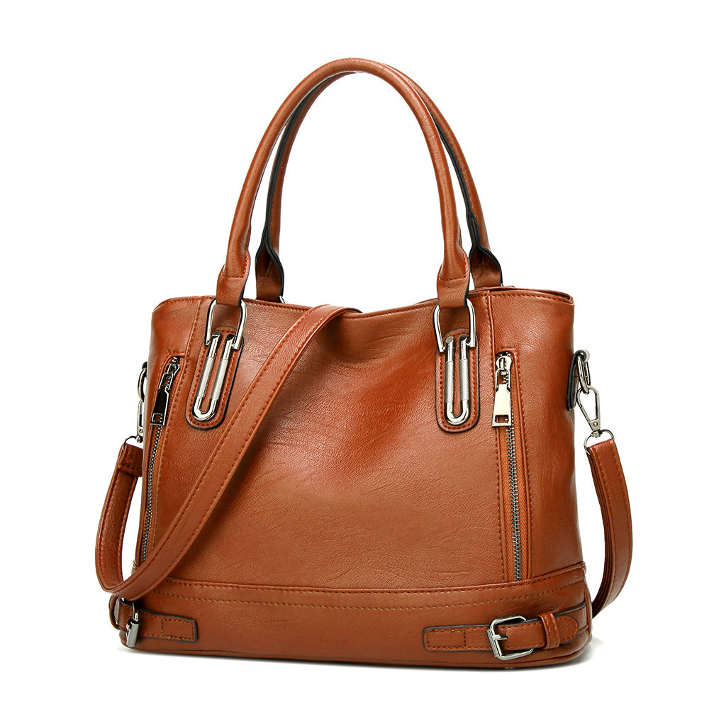 Amazon New Women's Bags 2023 Spring and Summer European and American Handbags Tote Bags Large Capacity Women's Shoulder Bags Crossbody Bags
