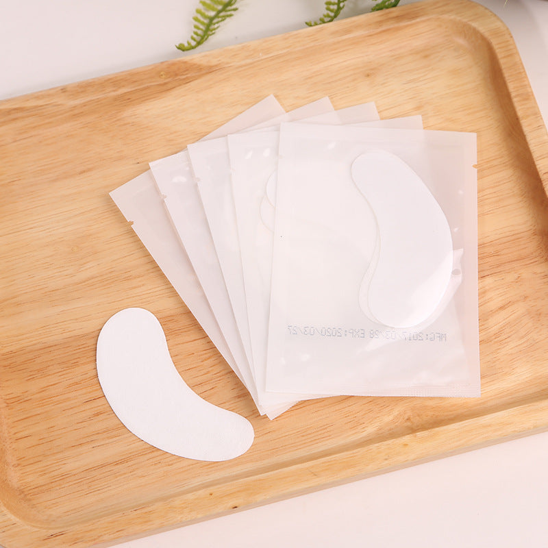 Eyelash grafting eye patch wholesale thin transparent eye patch moisturizing hydrogel eyelash transplant isolation eye patch paper